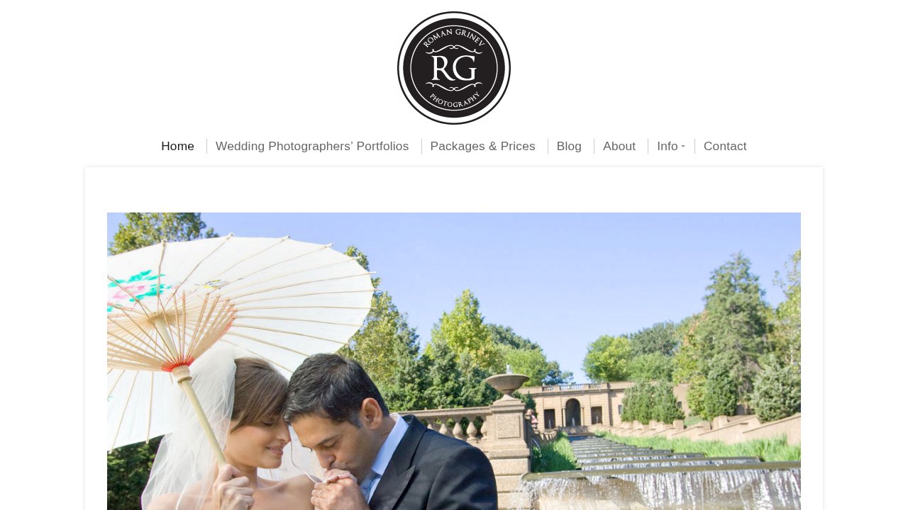 Website preview: Roman Grinev Photography