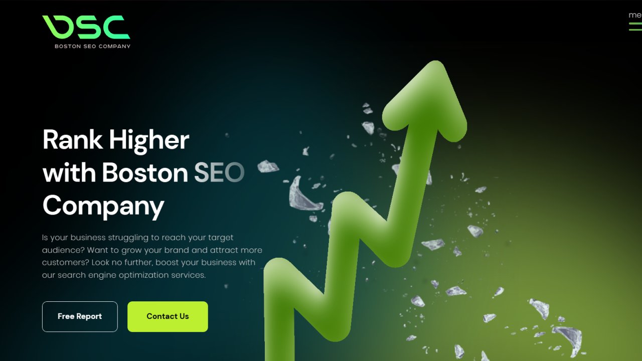 Website preview: Boston Massachusetts SEO