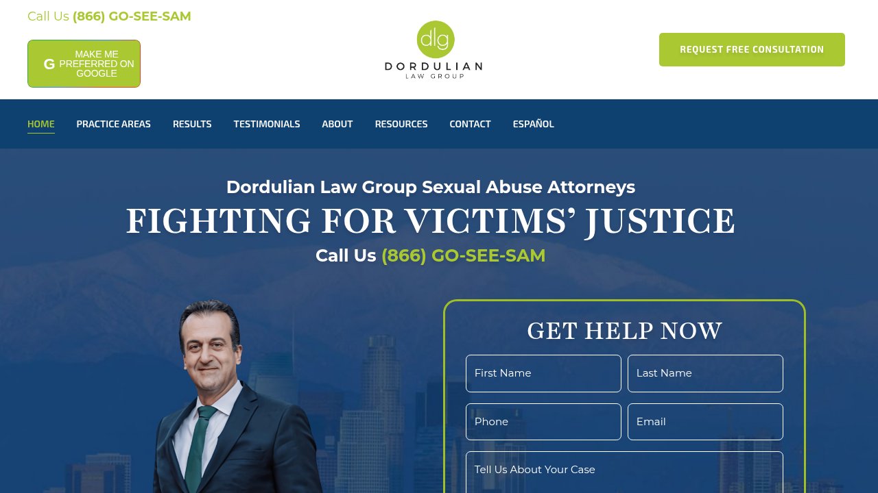 Website preview: DLawGroup.com
