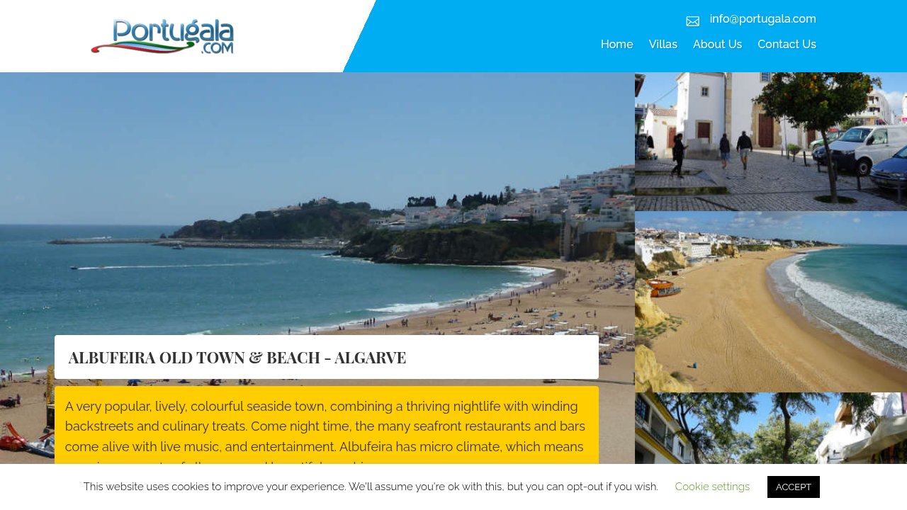 Website preview: Portugala Villa Holidays