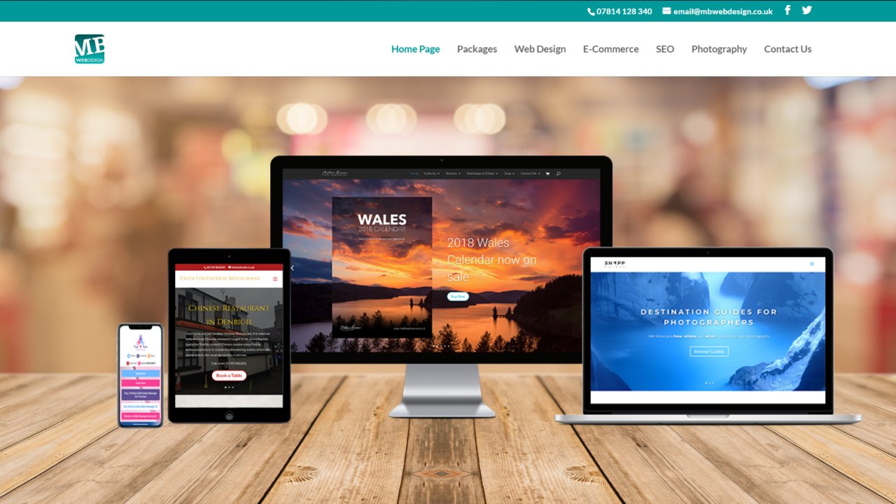 Website preview: Cardiff Wales Web Design