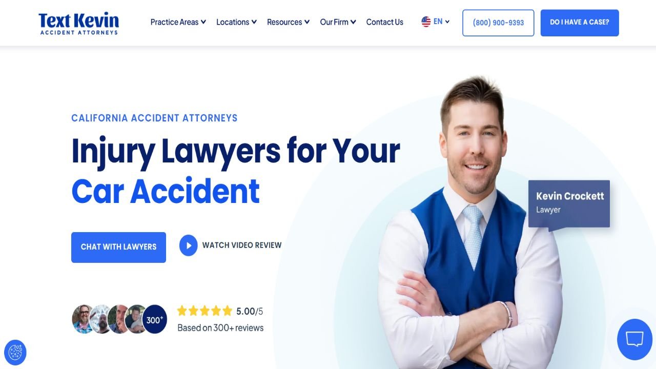 Website preview: CrockettLawGroup.com