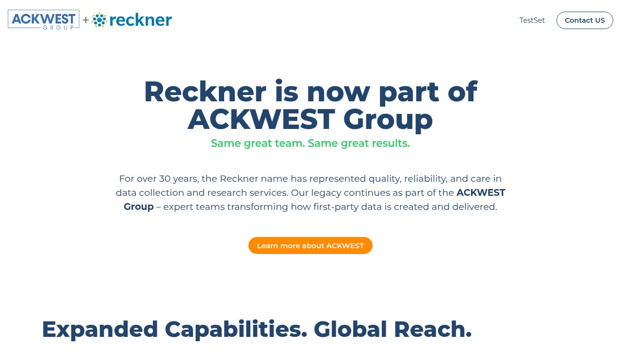 Website preview: Market Research Facilities