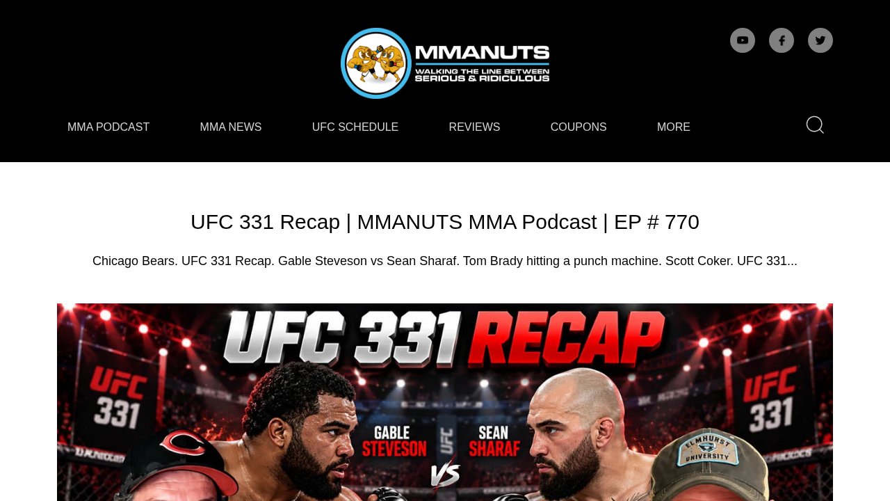 Website preview: MMA Podcast | Coupons
