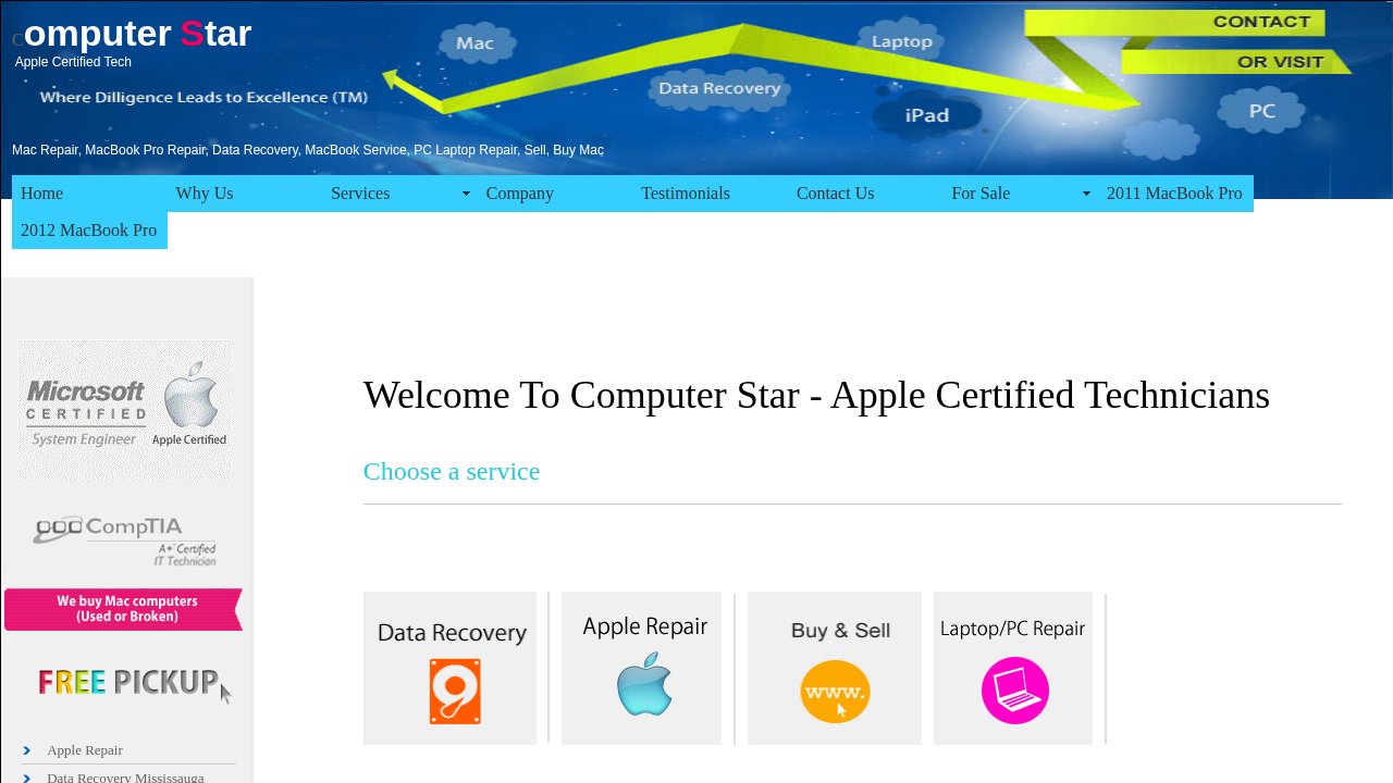 Website preview: Experts in Macbook Repair, Data Recovery and also Laptop, PC and iPad Repairs