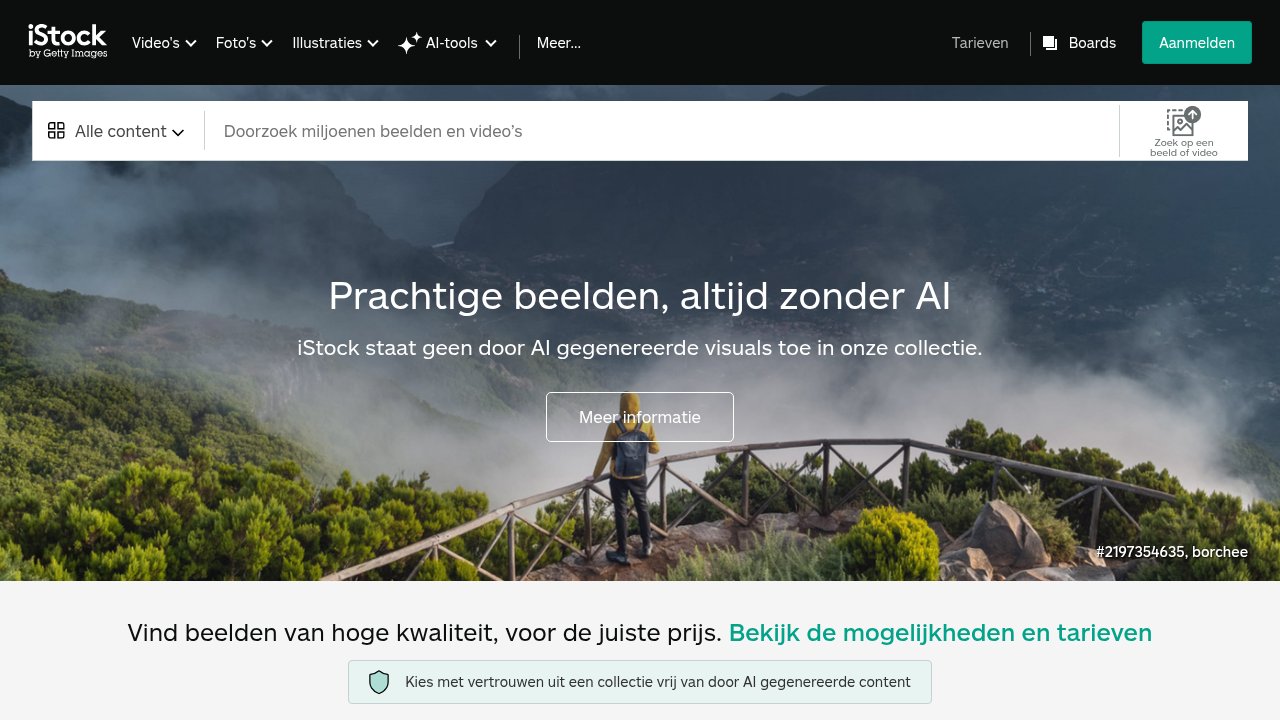 Website preview: iStockPhoto.com